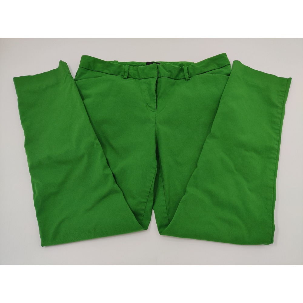 Worthington Green Slim‎ Fit Women's Dress Pants Size 6 Career Casual